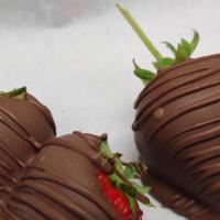 Chocolate Covered Strawberries · Milk, dark or white chocolate.