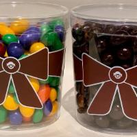 Sugar Free Chocolate Covered Peanuts (12 oz.) · Available in Candy Coated Milk Chocolate and Dark Chocolate.