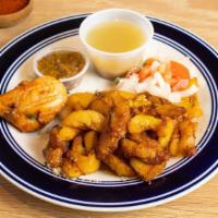 SKINNY BOWL · Served with:
Alloko: Plantain fries (proprietary côte d’ivoire artisan delicacy) served with...