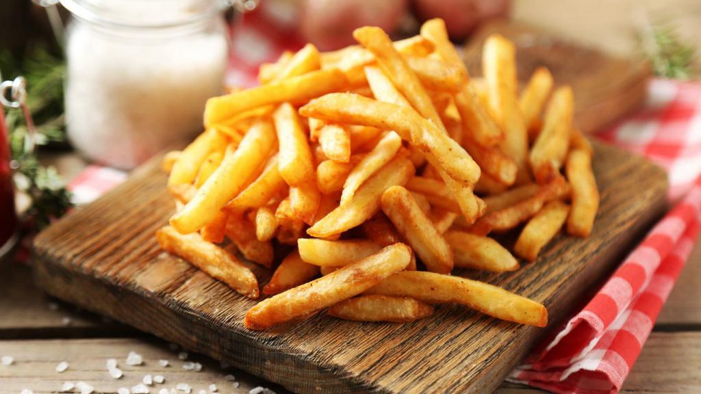 Crispy French Fries · Fresh hand cut potato French fries.