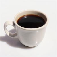 Coffee (16 oz) · Sixteen ounce filtered black coffee.