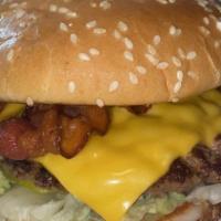 5. Bacon Combo · Comes with Mayo, tomato, lettuce, pickles, onions, special house sauce  fries and soda.