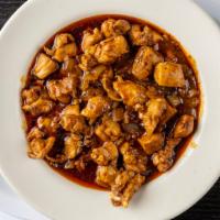 2. Kilwa Dorho · Tender boneless chicken sauteed in spices.