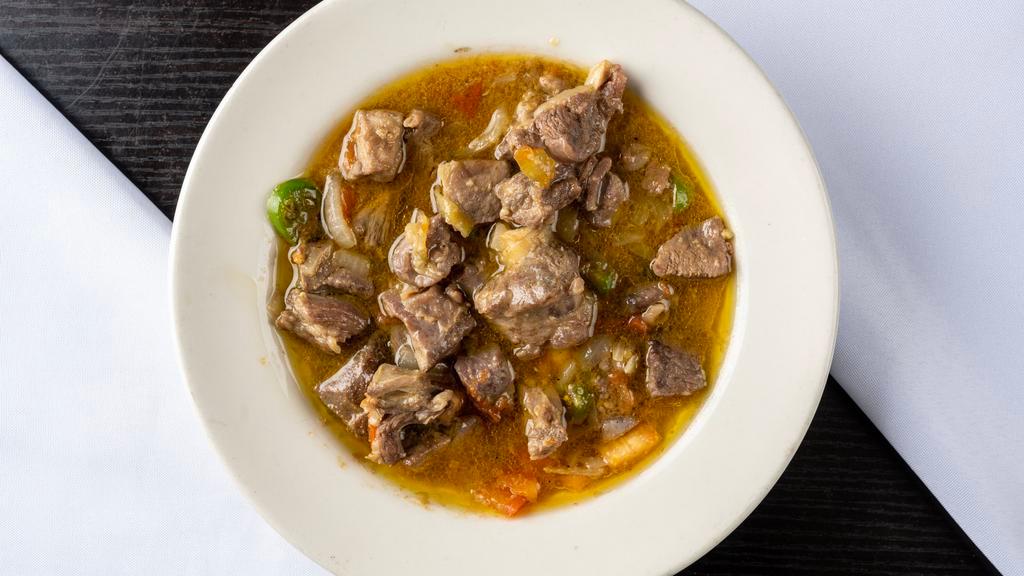 5. Kilwa Begee Yebeg Tibbs · Most popular. Delectable lamb chunks sauteed in spiced butter onions and green peppers. Delicately flavored with black pepper.