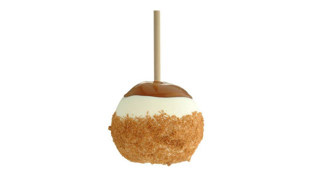 Apple Pie Apple · Our best seller! Granny Smith apple, storemade caramel, white confection, brown sugar and cinnamon