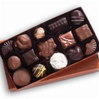 Small Assorted Box · A single layer of nutty clusters, melt-in-mouth butter creams and meltaways, all in milk and...