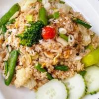 Kao Pad Pak · vegetables & egg Thai fried rice