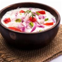 Raita · Indian style yogurt dip.