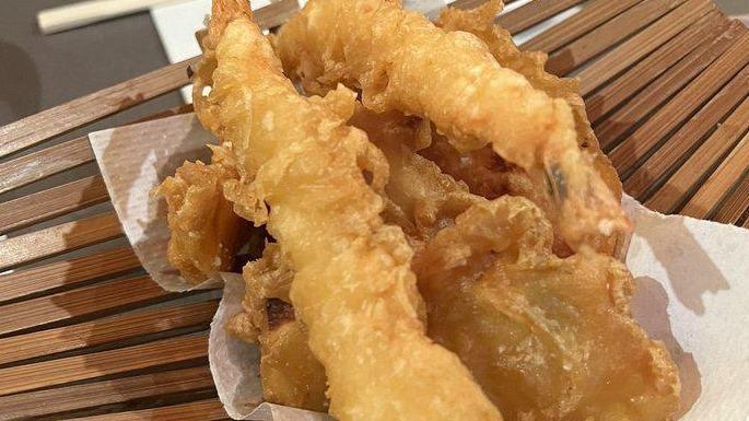 Tempura · Deep fried Shrimp (2pcs) & Vegetable
