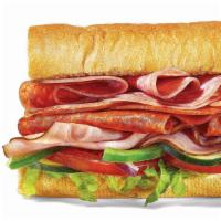 Italian B.M.T.® Footlong · This all-time Italian classic is filled with Genoa salami, spicy pepperoni, and Black Forest...