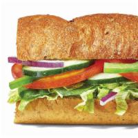 Veggie Delite® Footlong Regular Sub · The Veggie Delite® sandwich is crispy, crunchy, vegetarian perfection. Pile on the veggies a...