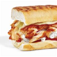 Chicken & Bacon Ranch Melt 6 Inch Regular Sub · The Chicken & Bacon Ranch Melt sandwich is packed with tender all-white meat chicken with se...