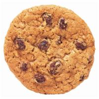 Oatmeal Raisin Cookie · Soft, chewy and delicious, our oatmeal raisin cookie is the perfect dessert, or snack.