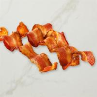 Applewood Smoked Bacon · Thick cut and crispy.
