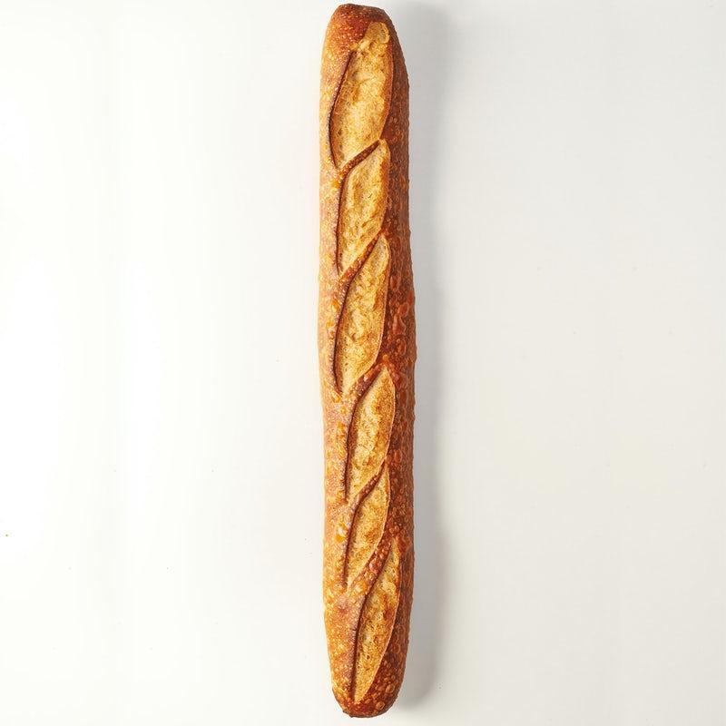 Sourdough Baguette · This long, thin version of our San Francisco sourdough is easily distinguished by the 