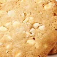 White Chocolate Macadamia Cookie · Say ALOHA in one bite. (contains nuts)