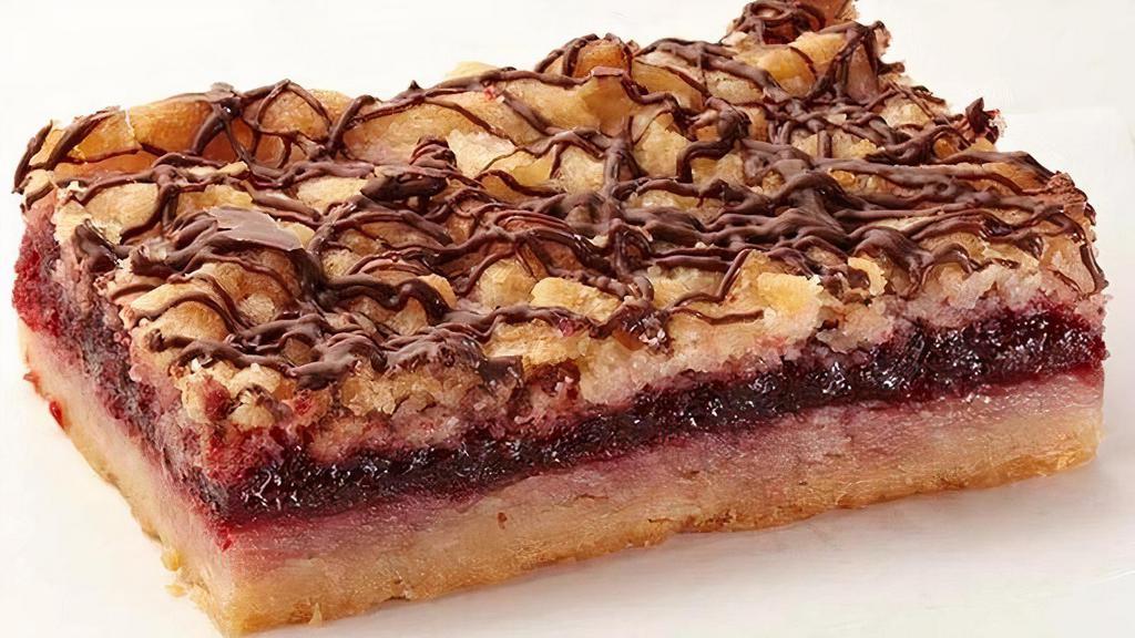 Raspberry Bar · The perfect amount of tart.