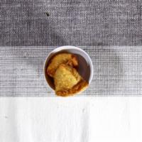 Samosa (2 Pieces) · Handmade pastry shells stuffed with potatoes roasted in spices.
