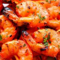 Shrimp Tandoori · Roasted prawns marinated in spices.