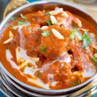 Lamb Tikka Masala · Lamb pieces roasted in the tandoor and cooked in a creamy sauce