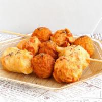 The Trio · Fried crab, fish and lobster snack balls