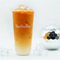 Thai Tea · Add oreo crumbles with creme brulee for an additional fees.