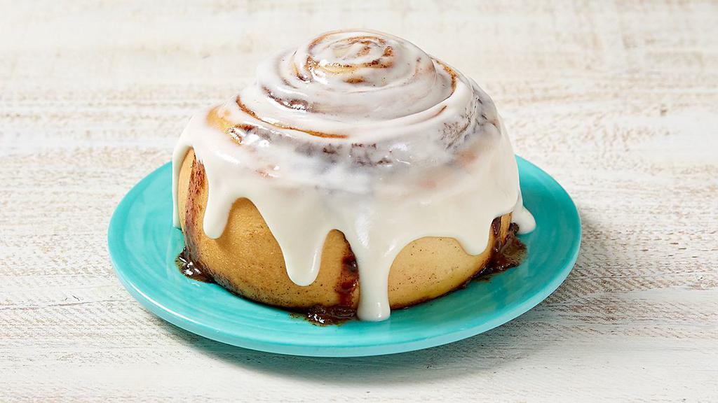 Classic Roll · Our world-famous cinnamon roll, delivered straight to your door! The combination of our warm dough, legendary makara cinnamon, and signature cream cheese frosting make for an irresistible sweet treat.