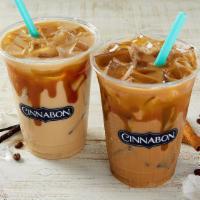 Cold Brew Iced Coffee · Iced coffee - cinnamon roll and vanilla flavors.