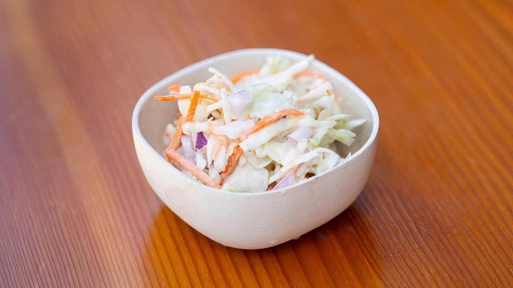 Coleslaw · Cup of Organic House-Made Coleslaw. 160 cals / 1g protein