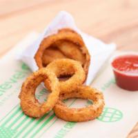 Onion Rings · Crispy House-Seasoned Onion Rings Deep Fried in Organic Sunflower Oil. Served with choice of...