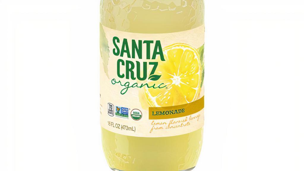 Santa Cruz Organic Lemonade · 16oz Glass Bottle of Tart & Sweet Organic Lemonade