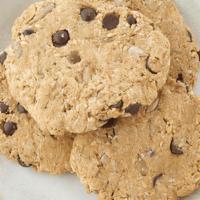 Superfood Chocolate Chip Cookie · Grain free and packed with. superfood almonds, sunflower, and flax. With. melt in your mouth...