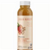 Peach Ginger Probiotic · Peach Ginger Probiotic is a thirst-quenching brew of spicy ginger tea with fresh sweet peach...
