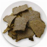 Veggie Crackers · Our low-glycemic veggie crackers are a savory blend of carrot, spinach, kale, celery, parsle...