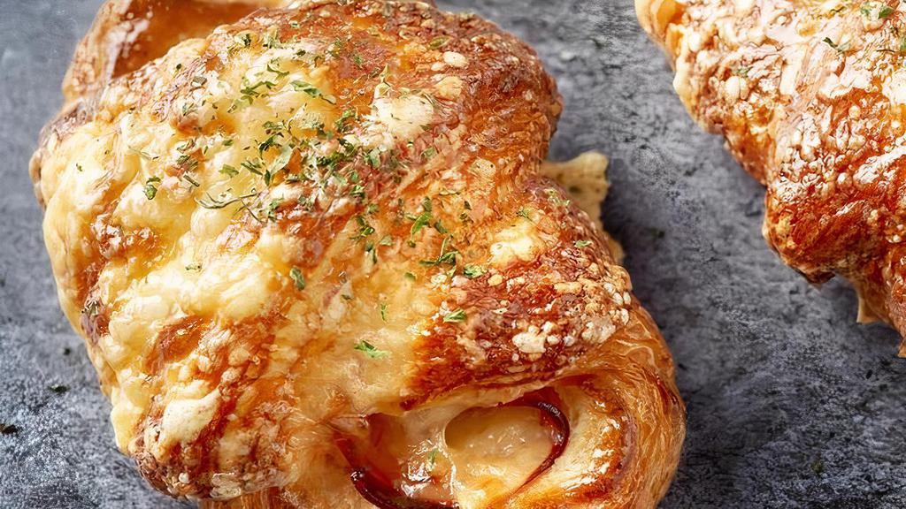 Ham & Cheese Pastry · Contains: Coconut, Milk, Wheat