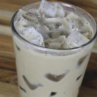 16Oz Iced Vanilla Latte · 