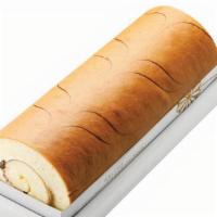 Signature Roll Cake · Contains: Egg, Milk, Soy, Wheat