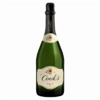 Cooks Brut (750 Ml) · Medium-dry with crisp fruit flavors. The aromas of apple and pear are balanced with a bouque...