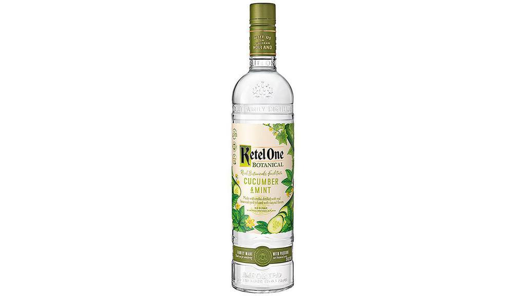 Ketel One Botanical Cucumber Mint (750 ml) · Ketel One Botanical Cucumber & Mint is for those who appreciate crisp cucumbers and light tones of fresh garden mint. Each botanical essence is individually and naturally obtained through innovative extraction methods and distillation processes for the freshest, cleanest, most crisp taste possible.
