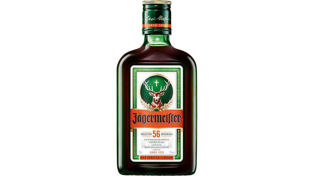 Jagermeister (200 ml) · Every German masterpiece contains equal parts precision and inspiration. Bold, yet balanced, our herbal liqueur is no different. Blending 56 botanicals, our ice-cold shot has always been embraced by those who take originality to the next level.