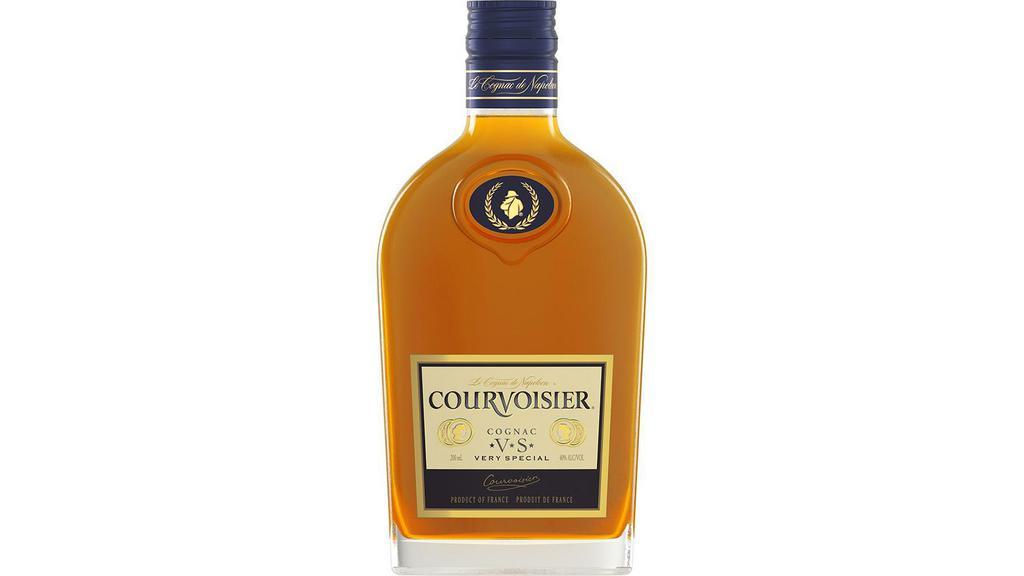 Courvoisier VS (200 ml) · Courvoisier VS Cognac is a blend of several crus aged between three and seven years (four to eight for Russia), composed principally of Fins Bois with a balancing hand of Petite Champagne. The fusion of younger and older cognacs gives Courvoisier VS a fruity, delicate taste and a bouquet filled with ripe fruit and spring flowers.
