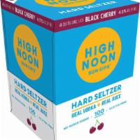 High Noon Hard Seltzer Black Cherry (12 Oz X 4 Ct) · A juicy burst of flavor that’s a little tangy and a little sweet, always bubbly and bright. ...