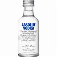 Absolut (50 Ml) · Enjoy your favorite vodka drinks with Absolut vodka. This all-natural spirit has no added su...