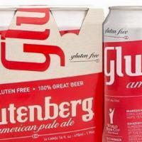 To Go Glutenberg Pale Ale 4 Pack · Canada- Gluten-Free Beer- American Pale Ale- Pours a light copper color. Citrus and caramel ...