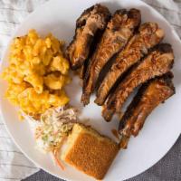 Pork Ribs Platter · *Serves 1 person.

Slowly smoked and finished with our house BBQ sauce.