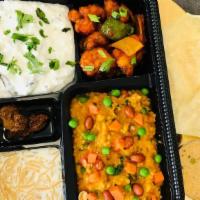 Box Lunch - Bisi Bele Bath · Bisi Bele Bath – Pappad(Appalam)
Curd rice – Pickle
Gobi 65/manchurian