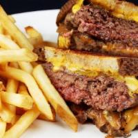 PATTY MELT · grilled onions, american cheese, marble rye