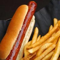 K - EVERGOOD HOT DOG · French fries or vegetables