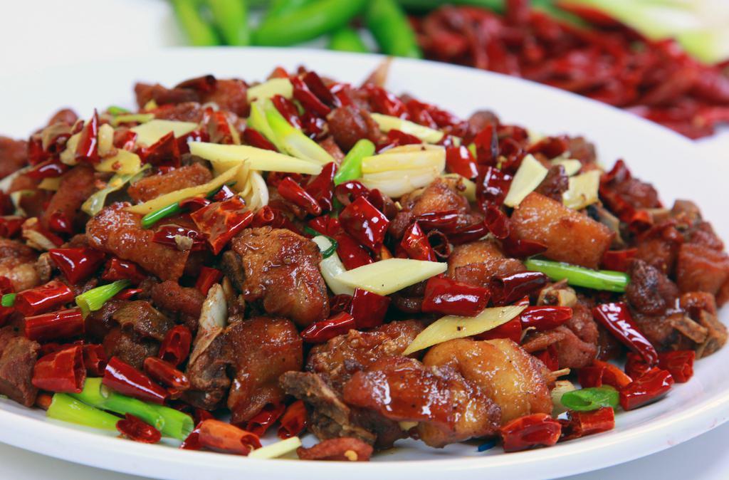 Chongqing Style Spicy Chicken · Spicy
重庆辣子鸡