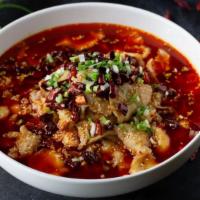 Fish Fillet with Flaming Chili Oil · 沸腾鱼片